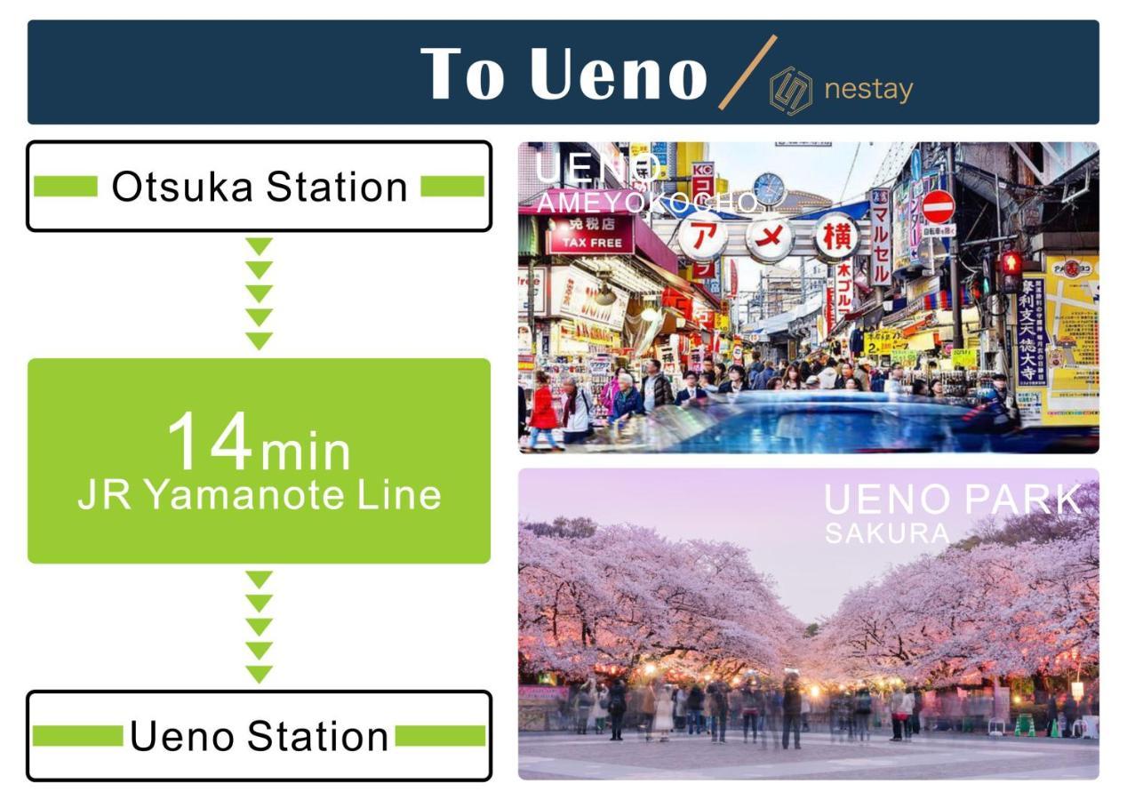 Nestay Inn Tokyo Otsuka 103 Tóquio Exterior foto