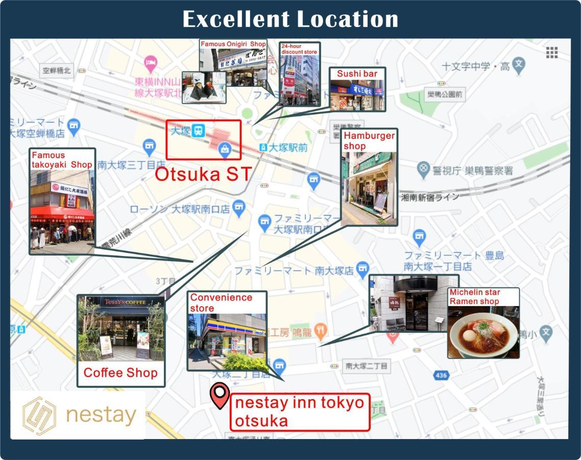 Nestay Inn Tokyo Otsuka 103 Tóquio Exterior foto